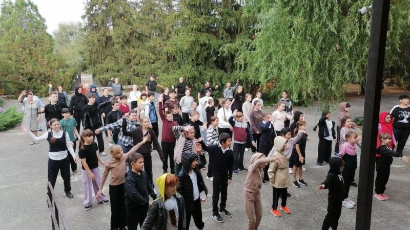 Зарядка с папой